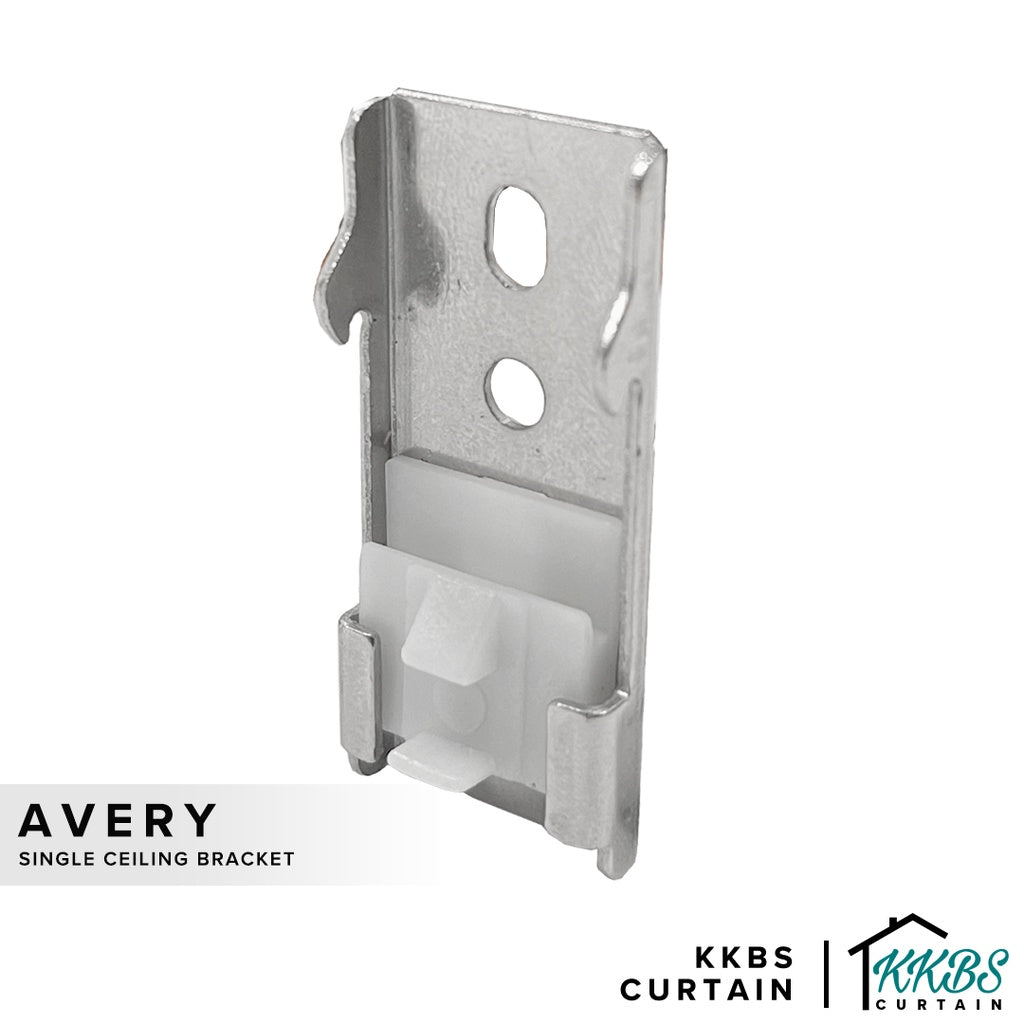 Avery Curtain Track Ceiling Bracket Single - KKBS CURTAIN