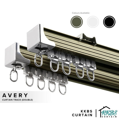 Avery Heavy Duty Curtain Track Double - KKBS CURTAIN