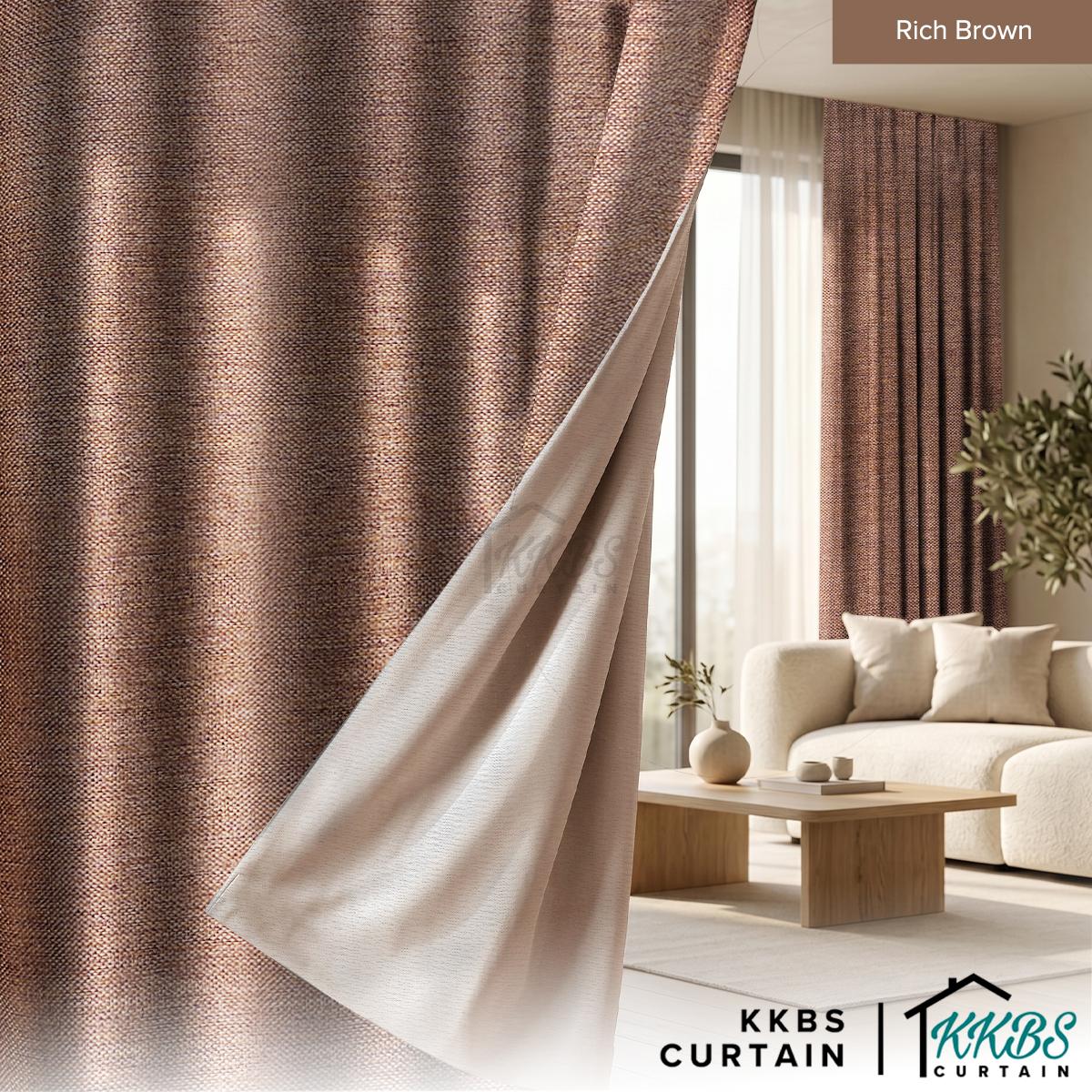 Takumi 95%+ Blackout  Ready Made Curtain Hook &amp; Eyelet  Standard Width