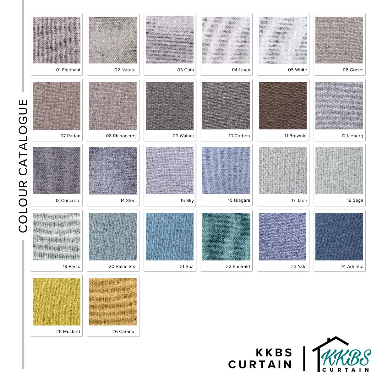 Hoda Blackout Curtain Custom Made