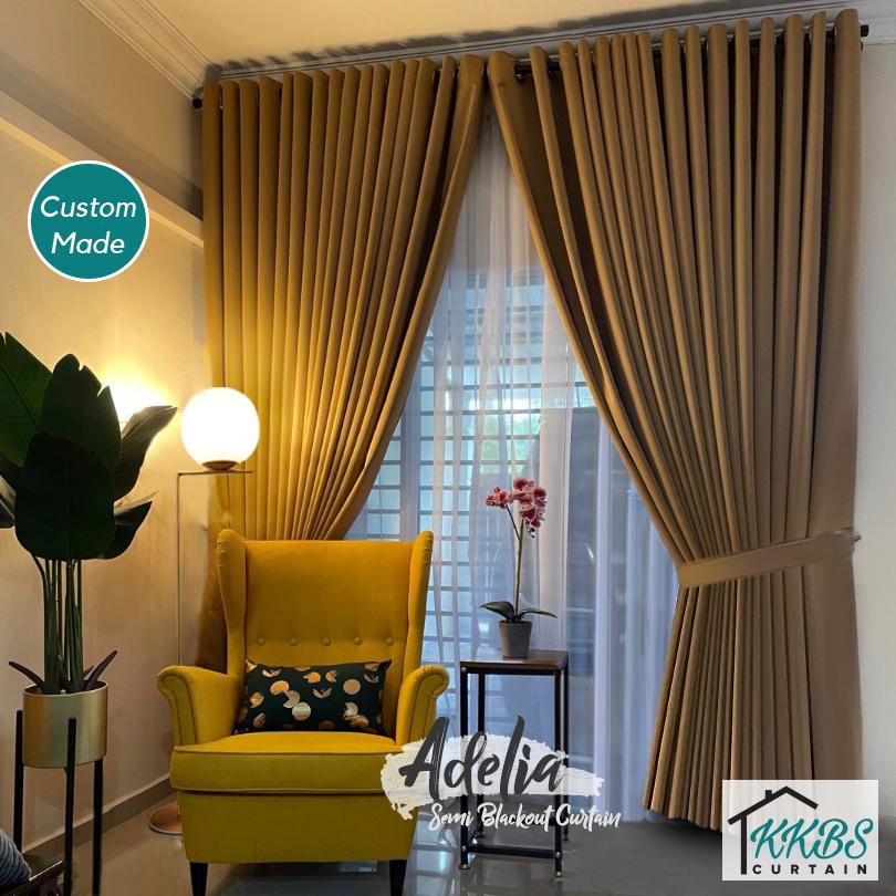 Adelia Semi Blackout Curtain Custom Made