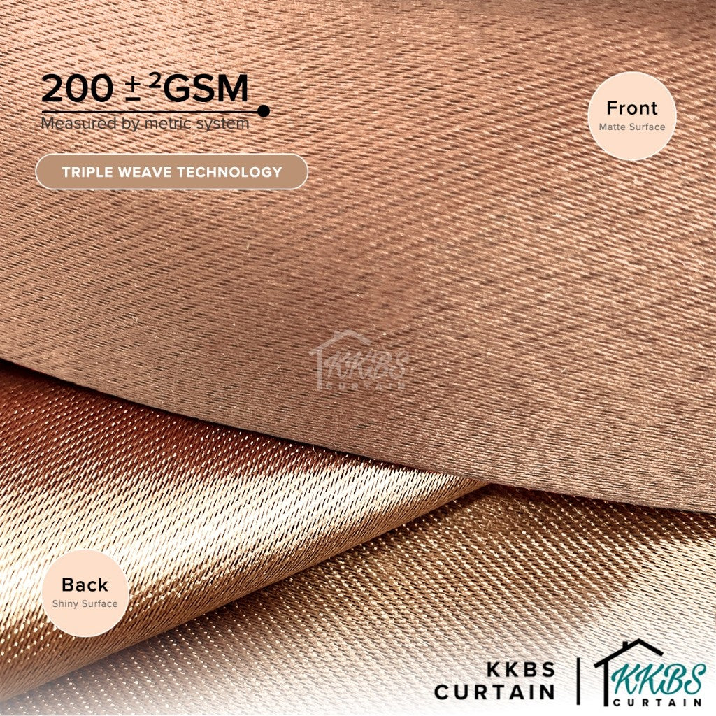 Melina 90-98% Blackout Curtain Ready Made Hook &amp; Eyelet - Std Width