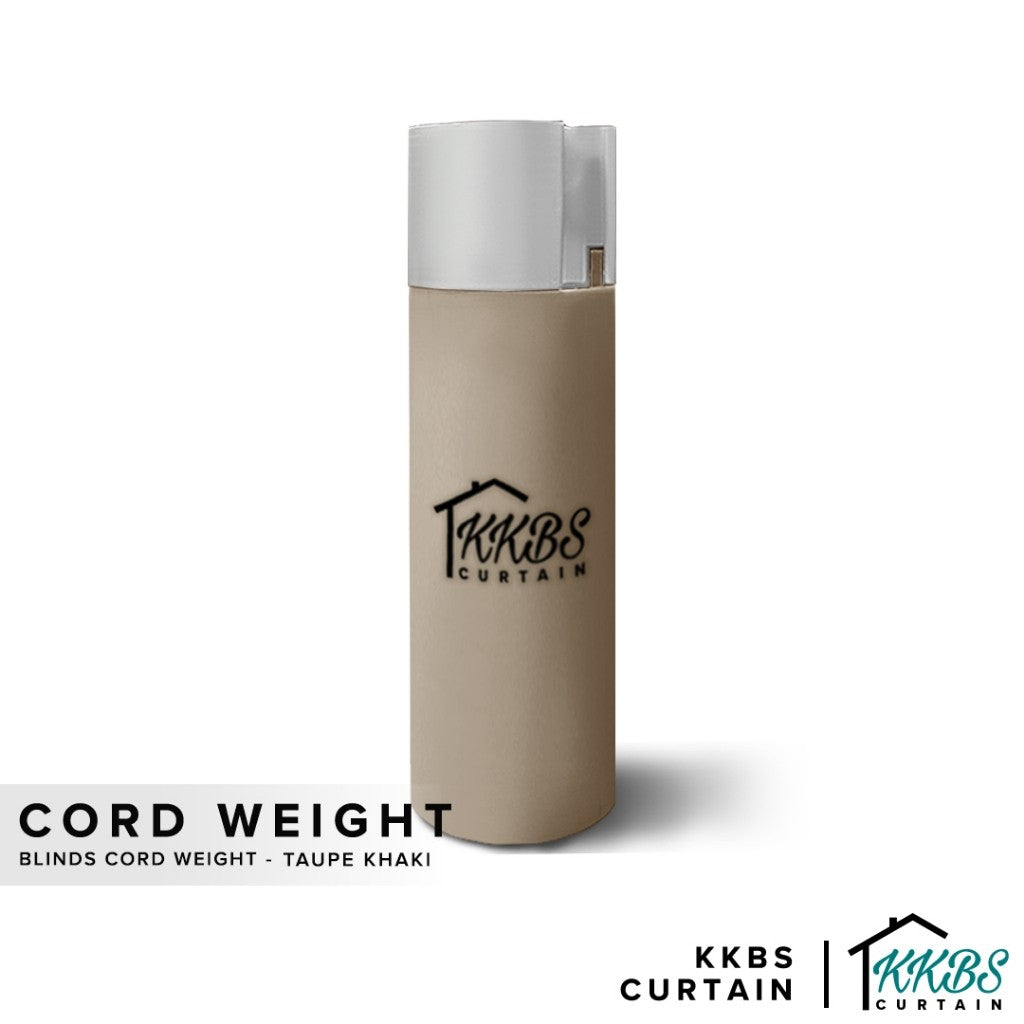 Blinds Cord Weight - Taupe Khaki