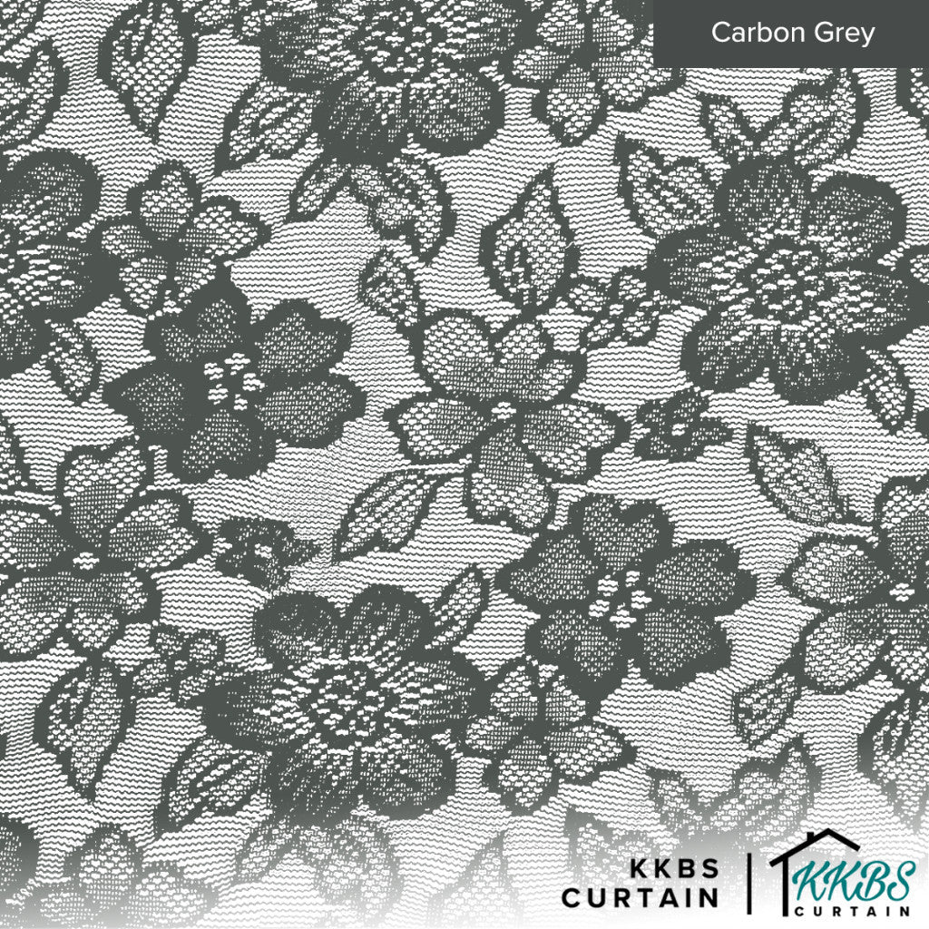 Camelia Lace Sheer Curtain Ready Made