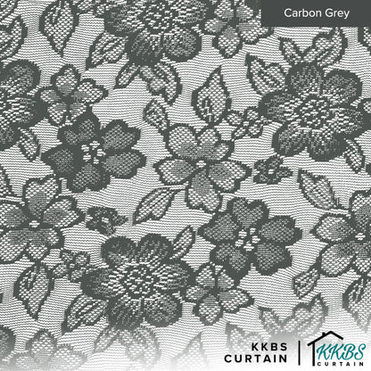 Camelia Lace Sheer Curtain Ready Made