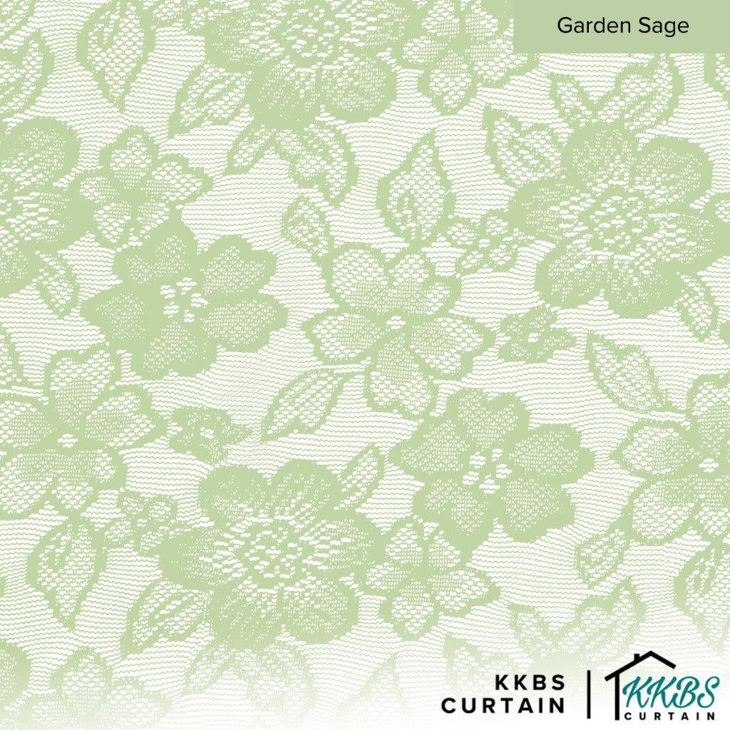 Camelia Lace Sheer Curtain Ready Made