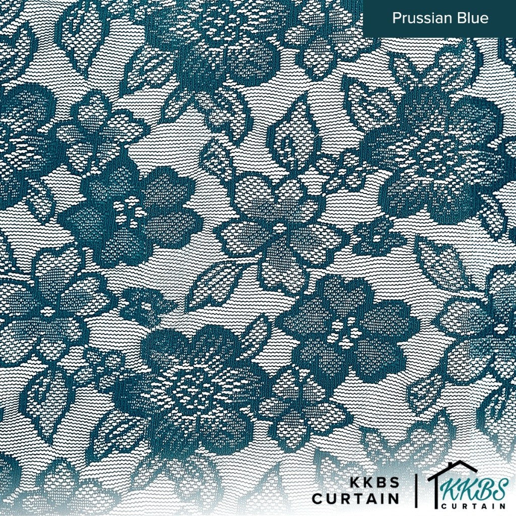 Camelia Lace Sheer Curtain Ready Made