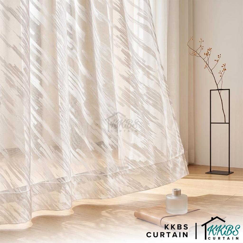 Lumina Sheer Curtain / Net Curtain Ready Made French Pleat Hook &amp; Ring Eyelet