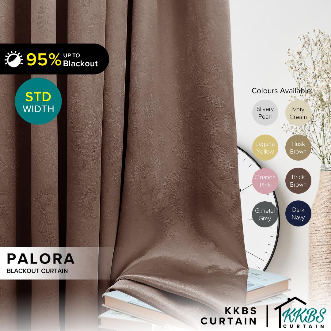 Palora 90 - 95% Blackout Curtain Ready Made