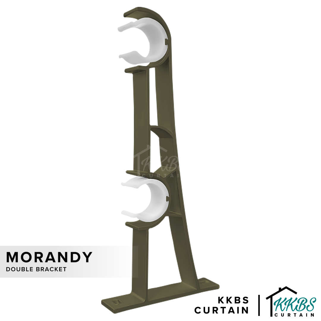 Morandy Bracket Double Warna Champagne Mewah