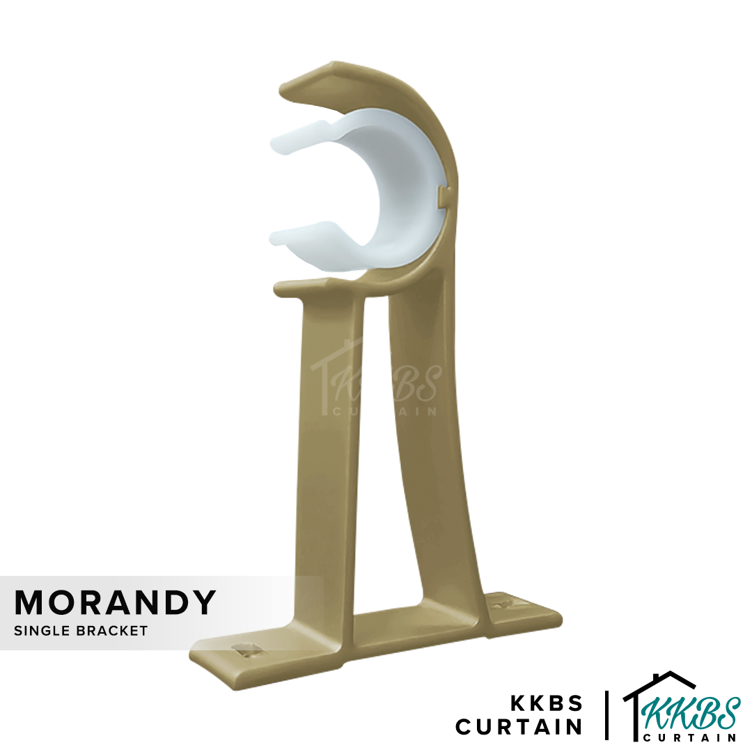 Morandy Bracket Single Warna Emas Cerah