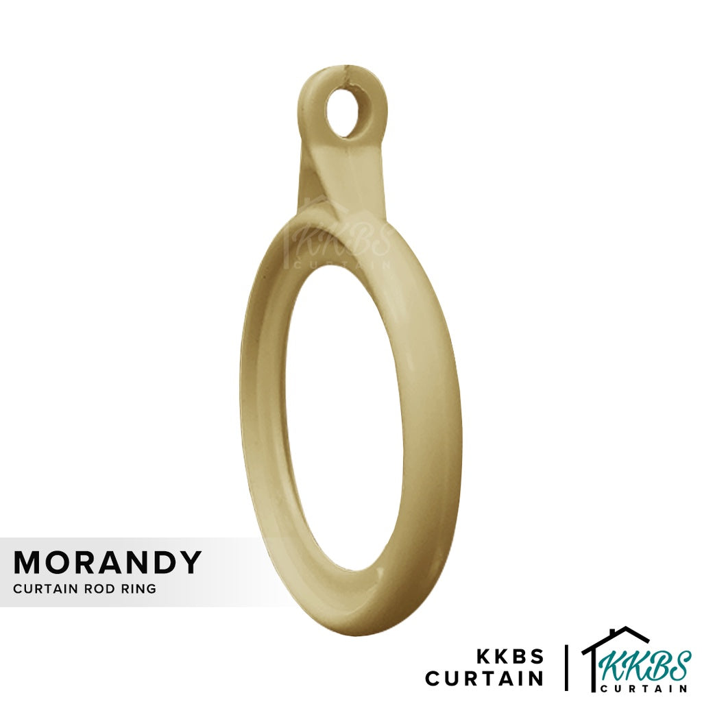 Morandy Curtain Rod Ring Matte Light Gold Colour