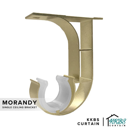 Morandy Bracket Siling Single Emas Cerah