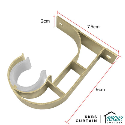 Morandy Bracket Siling Single Emas Cerah